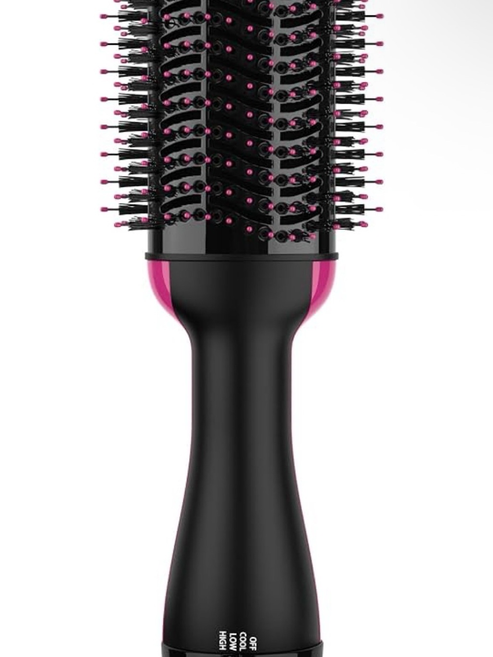 4-in-1 Hair Dryer Brush Hot Air Brush Volumizer Ionic Ceramic Titanium Blowout